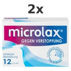 Microlax Abführmittel bei Verstopfung 2x 60ml