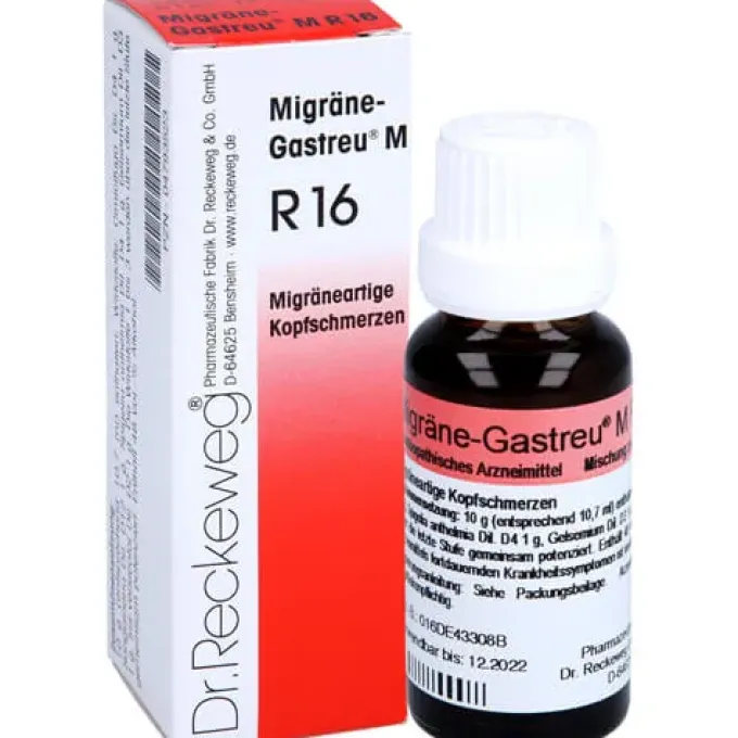 MIGRÄNE-GASTREU M R16 Mischung 22 ml