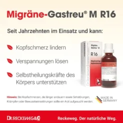 MIGRÄNE-GASTREU M R16 Mischung 22 ml