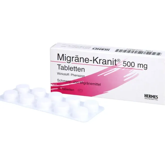 MIGRÄNE KRANIT 500 mg Tabletten 10 St