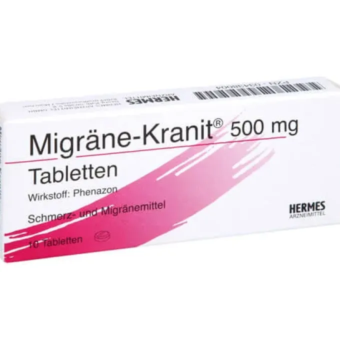MIGRÄNE KRANIT 500 mg Tabletten 10 St