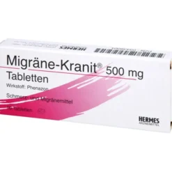 MIGRÄNE KRANIT 500 mg Tabletten 10 St