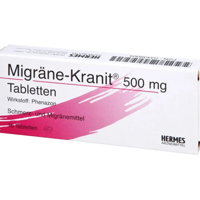 MIGRÄNE KRANIT 500 mg Tabletten 10 St