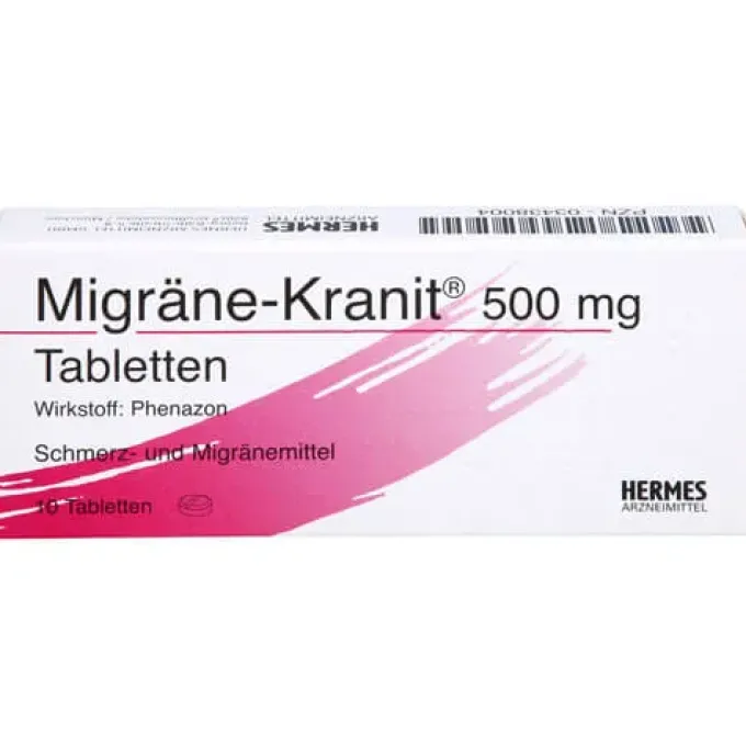 MIGRÄNE KRANIT 500 mg Tabletten 10 St