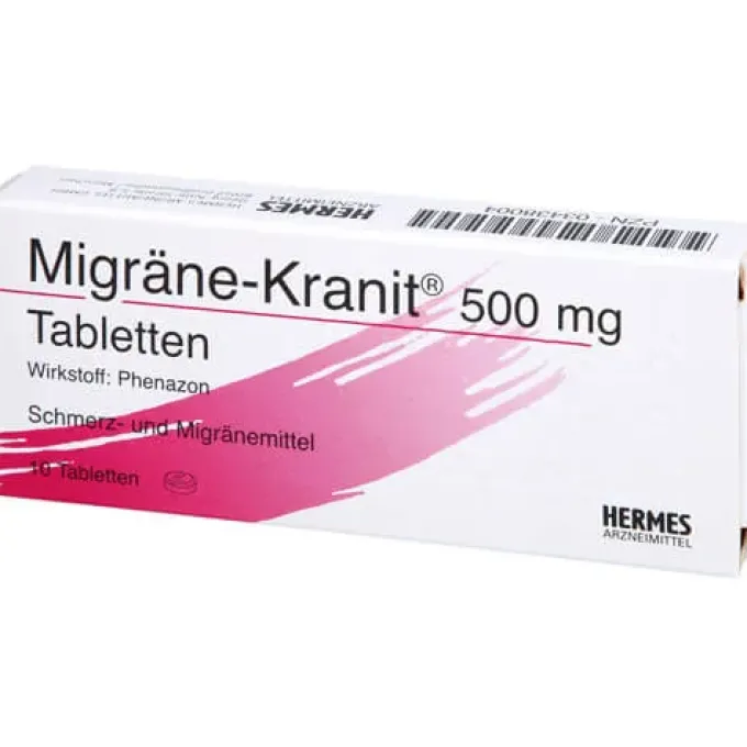 MIGRÄNE KRANIT 500 mg Tabletten 10 St