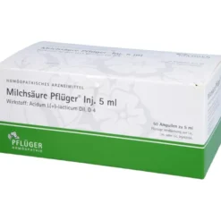 MILCHSÄURE Pflüger Injektionslösung 5 ml 50 St