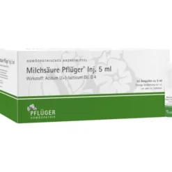 MILCHSÄURE Pflüger Injektionslösung 5 ml 50 St