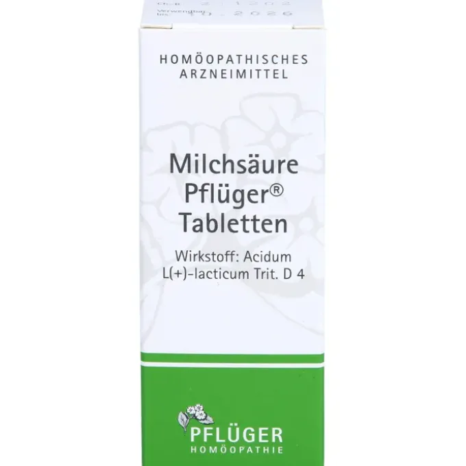 MILCHSÄURE Pflüger Tabletten 100 St