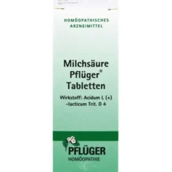 MILCHSÄURE Pflüger Tabletten 100 St
