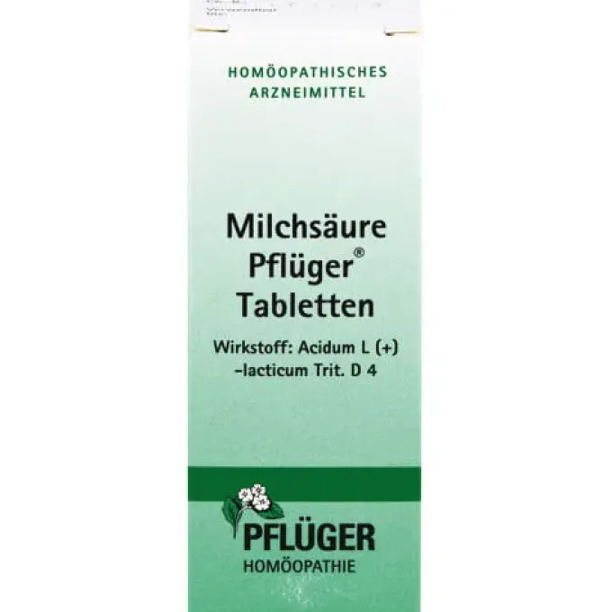 MILCHSÄURE Pflüger Tabletten 100 St