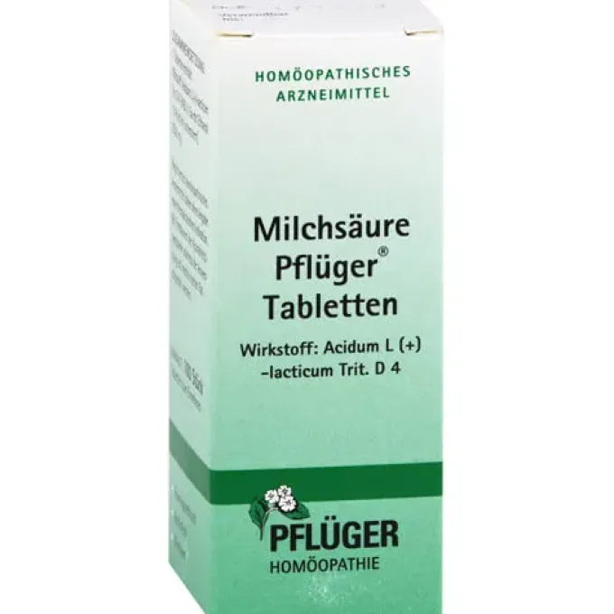 MILCHSÄURE Pflüger Tabletten 100 St