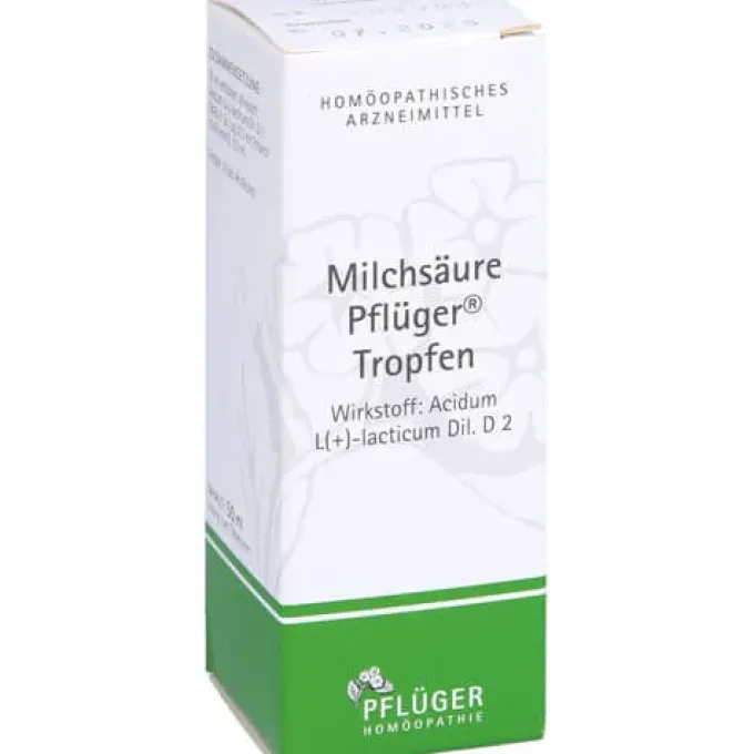 MILCHSÄURE Pflüger Tropfen 50 ml