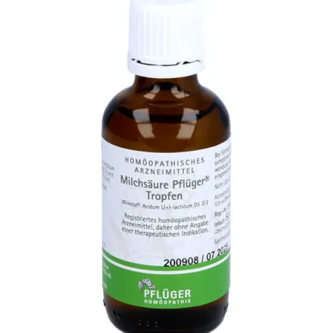 MILCHSÄURE Pflüger Tropfen 50 ml