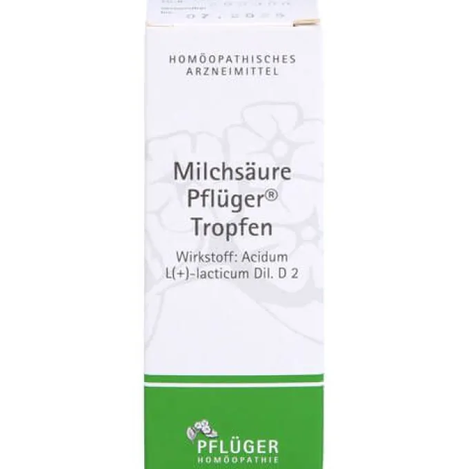 MILCHSÄURE Pflüger Tropfen 50 ml