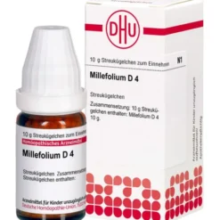 MILLEFOLIUM D 4 Globuli 10 g