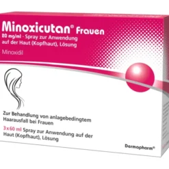 MINOXICUTAN Frauen 20 mg/ml Spray 180 ml
