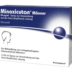 MINOXICUTAN Männer 50 mg/ml Spray 180 ml