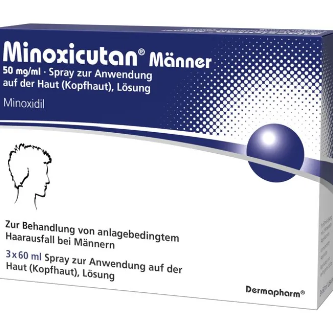 MINOXICUTAN Männer 50 mg/ml Spray 180 ml