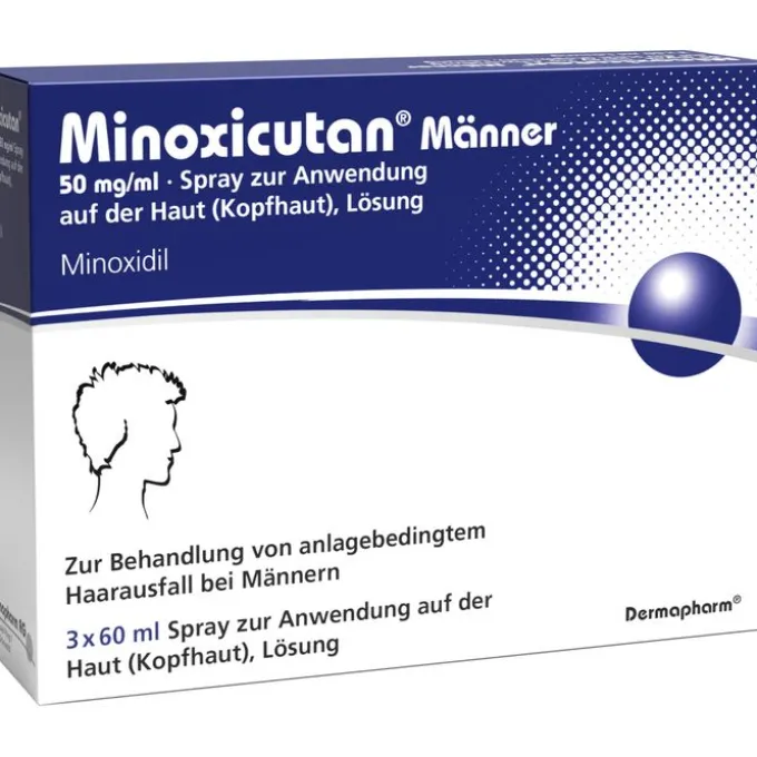MINOXICUTAN Männer 50 mg/ml Spray 180 ml