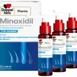 MINOXIDIL DoppelherzPhar.50mg/ml Lsg.Anw.Haut Mann 180 ml