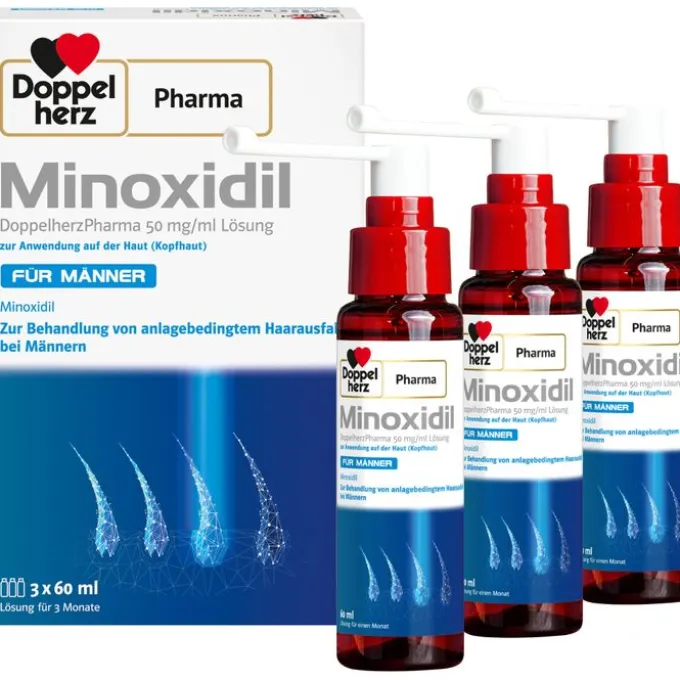 MINOXIDIL DoppelherzPhar.50mg/ml Lsg.Anw.Haut Mann 180 ml