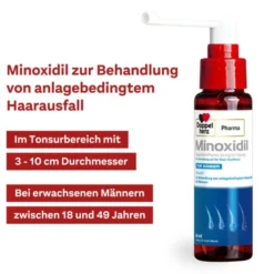 MINOXIDIL DoppelherzPhar.50mg/ml Lsg.Anw.Haut Mann 180 ml