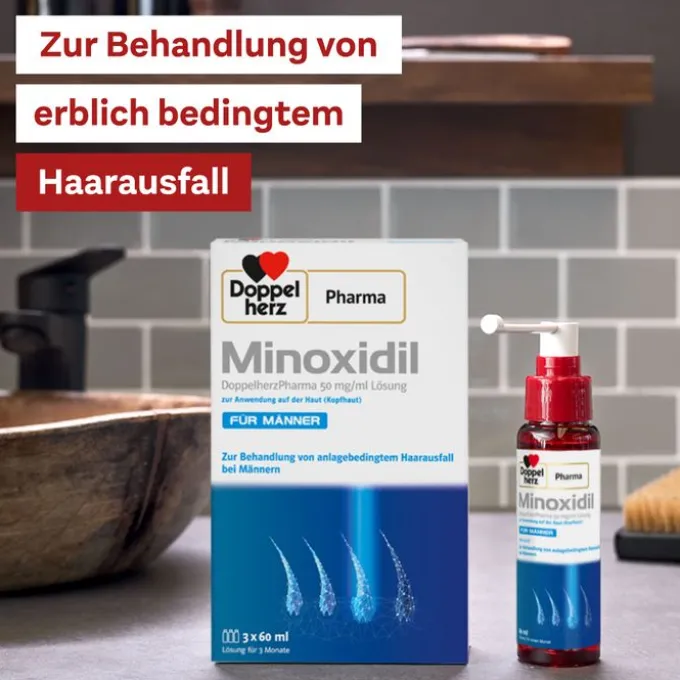 MINOXIDIL DoppelherzPhar.50mg/ml Lsg.Anw.Haut Mann 180 ml
