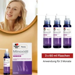 MINOXIDIL DoppelherzPhar.20mg/ml Lsg.Anw.Haut Frau 180 ml