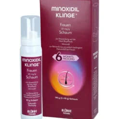 MINOXIDIL Klinge Frauen 50 mg/g Schaum 190 g