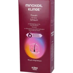 MINOXIDIL Klinge Frauen 50 mg/g Schaum 190 g