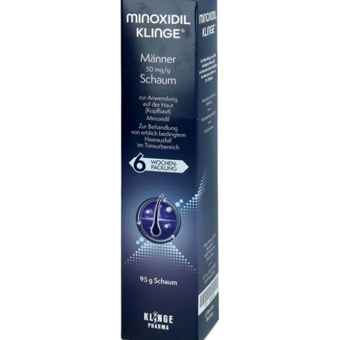 MINOXIDIL Klinge Männer 50 mg/g Schaum 95 g