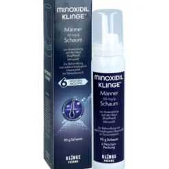 MINOXIDIL Klinge Männer 50 mg/g Schaum 95 g
