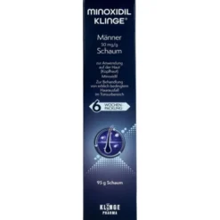 MINOXIDIL Klinge Männer 50 mg/g Schaum 95 g