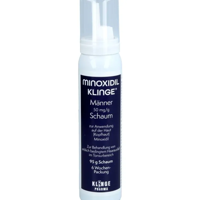 MINOXIDIL Klinge Männer 50 mg/g Schaum 95 g