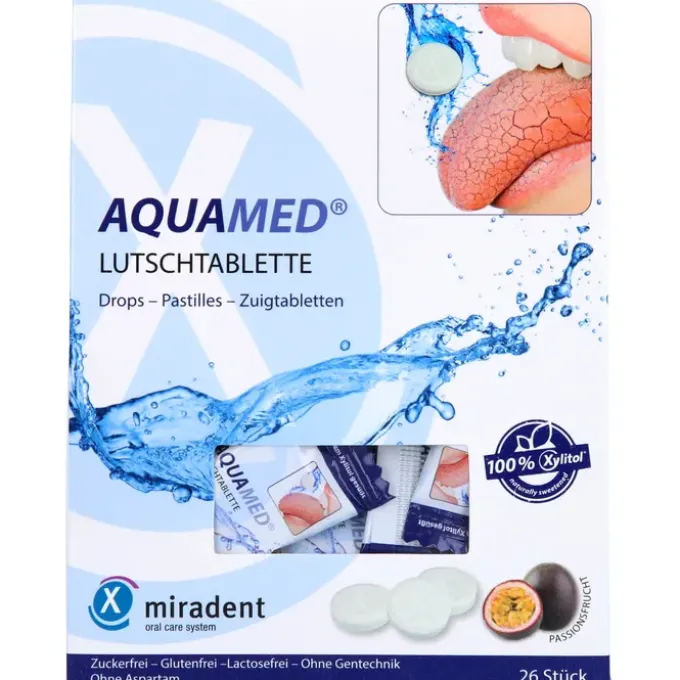 MIRADENT Aquamed Mundtrockenheit Lutschtabletten 60 g