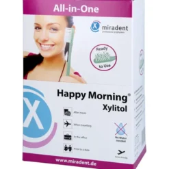 MIRADENT Einmalzahnbürste Happy Morning Xylitol 50 St