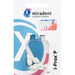 MIRADENT Ersatz Spitzbürsten I-Prox P weiß soft 4 St