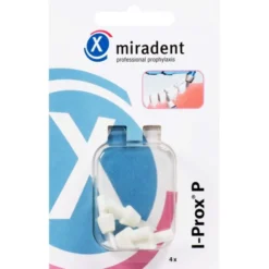 MIRADENT Ersatz Spitzbürsten I-Prox P weiß soft 4 St