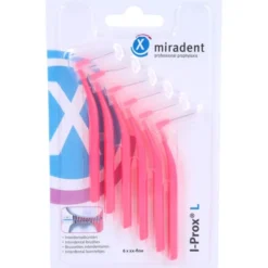 MIRADENT Interdentalbürste I-Prox L 0,4 mm pink 6 St
