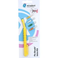 MIRADENT Interd.Pic-Brush Intro Kit 1H+4B.gelb 1 St