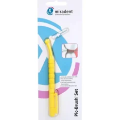 MIRADENT Interd.Pic-Brush Set gelb 1 St