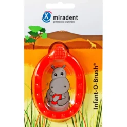 MIRADENT Kinder-Lernzahnbürste Infant-O-Brush rot 1 St