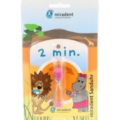 MIRADENT Kinder-Zahnputzuhr Sanduhr 1 St