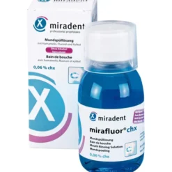 MIRADENT Mundspüllösung mirafluor CHX 0,06% 100 ml