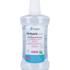 MIRADENT Oxysafe Active Mundspülung m.Aktivsauerst 500 ml