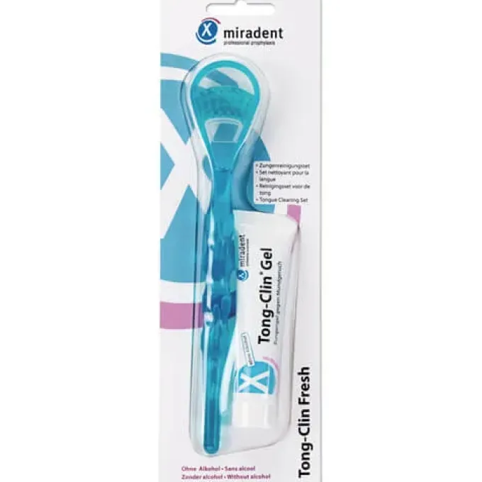 MIRADENT Tong-Clin fresh Zungenreinigungsset 1 P