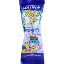 MIRADENT XyliPOP Lolli Zahnpflegelolli Blaubeere 1Stück