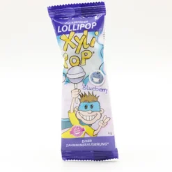 MIRADENT XyliPOP Lolli Zahnpflegelolli Blaubeere 1Stück