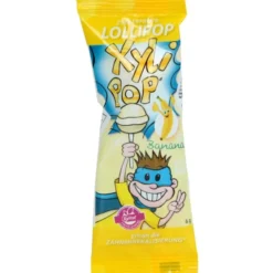 MIRADENT XyliPOP Lolli Zahnpflegelolli Banane 1Stück