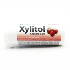 MIRADENT Xylitol Chewing Gum Cranberry 30 Stück